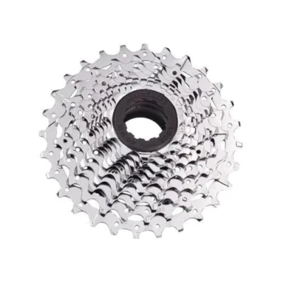 Abbildung von MICROSHIFT R10 10.rd Kassette, Stahl, Shimano kompatibel, 11 12 13 14 15 17 19 21 24 28, Chrom (NEW)