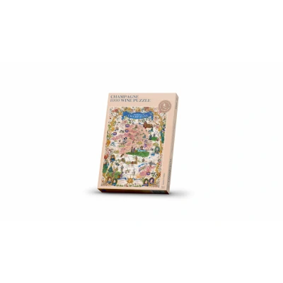 Abbildung von Water &amp; Wines Wine Puzzle 1000 Teile Champagne