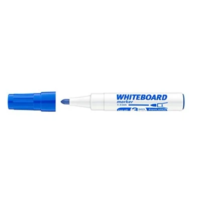 Abbildung von ICO Whiteboard Marker blau 25 Stück in einem Papierschachtel