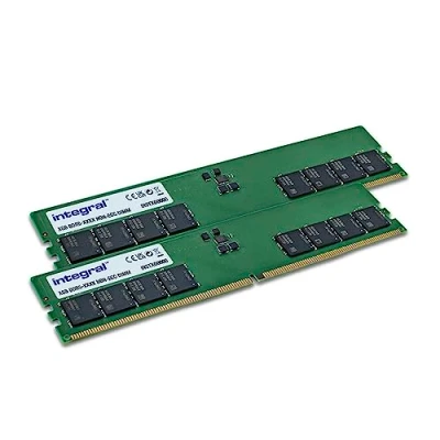 Abbildung von Integral 32 GB Kit (2 x 16 GB) DDR5 RAM 4800 MHz Desktop/PC PC5 38400 Speicher