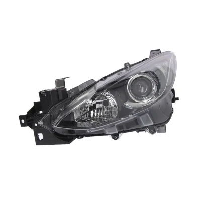 Abbildung von TYC 20 14426 05 2 Scheinwerfer links H11, H15 mit Tagfahrlicht für Rechtsverkehr Elektromotor MAZDA: 3 Schrägheck, Limousine