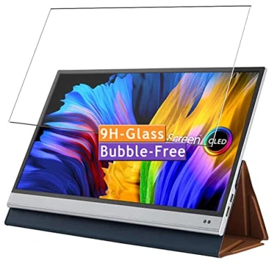 Abbildung von Vaxson 9H Panzer schutz Glas kompatibel mit Asus ZenScreen 15 MQ16 MQ16AH OLED 15.6&quot; Monitor Schutzfolie Display folie Panzerfolie SchutzGlas folien PanzerGlas