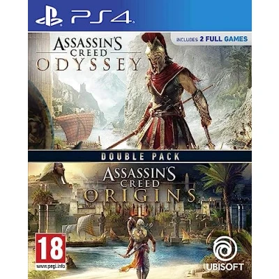 Abbildung von Assassin&#039;s Creed Origins + Odyssey PS4