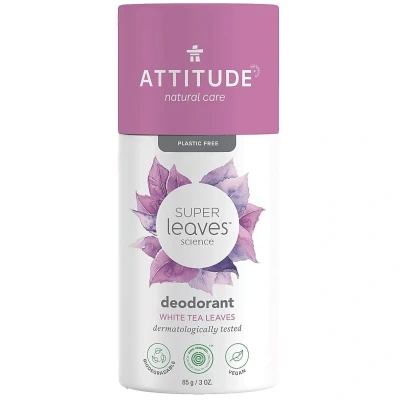 Abbildung von Attitude Super Leaves Natural Deodorant White Tea 85gr