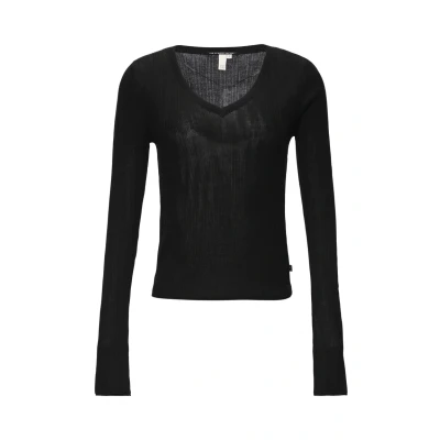 Abbildung von Q/S by s.Oliver Damen 2147529 Pullover, Black 9999, L