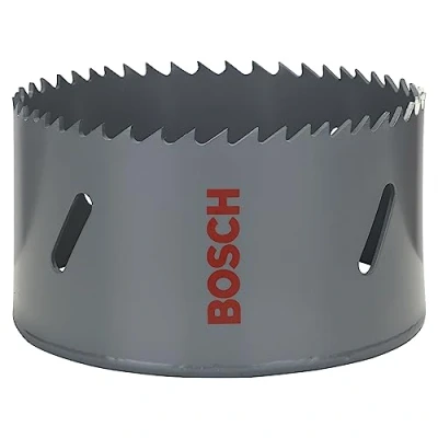 Abbildung von Bosch Accessories Professional 1x Lochsäge HSS Bimetall für Standardadapter (für Metall, Aluminium, rostfreiem Edelstahl, Kunststoffen und Holz, Ø 89 mm, Zubehör Bohrmaschine)