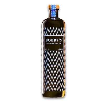 Abbildung von Bobby&#039;s Schiedam Dry Gin 70cl Außergewöhnliche Mischung aus Indonesischen Botanicals und Traditionellen Zutaten 42 % ABV Premiumflasche als Tolles Geschenk