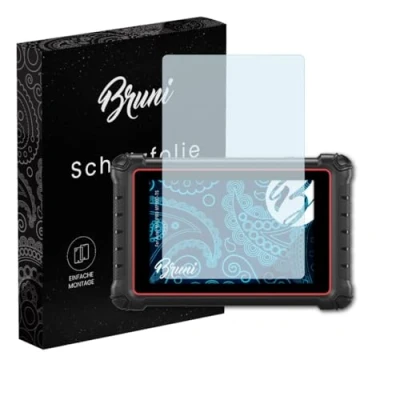 Abbildung von Bruni Schutzfolie kompatibel mit Autel MaxiPRO MP900 TS Folie, glasklare Displayschutzfolie (2X)