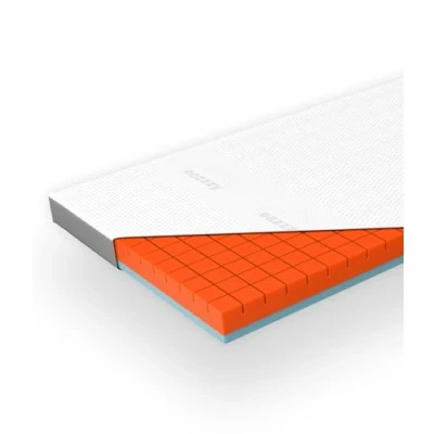 Abbildung von Matratzenauflage eazzzy Premium Cube Topper Matratzentopper 180 x 200 9 cm Genius, 2 Seiten Wendetopper für Matratze Boxspringbetten orthopädisch