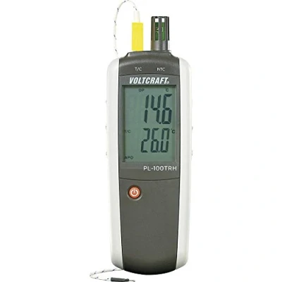 Abbildung von Voltcraft PL 100TRH Luftfeuchte /Temperatur Messgerät, Thermo /Hygrometer (PL 100TRH)