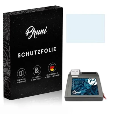 Abbildung von Bruni Schutzfolie kompatibel mit Olympia Touch 110 Folie, glasklare Displayschutzfolie (2X)