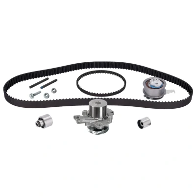 Abbildung von FEBI BILSTEIN 173077 Wasserpumpe + Zahnriemensatz mit 145 VOLKSWAGEN: Golf 7 Schrägheck, Passat B8 Variant, Variant