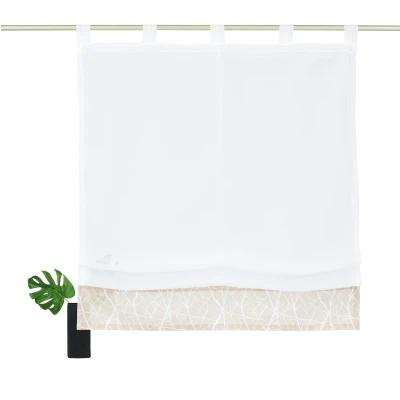 Abbildung von my home Raffrollo &quot;Camposa&quot;, mit Schlaufen, Transparent, Voile, Polyester
