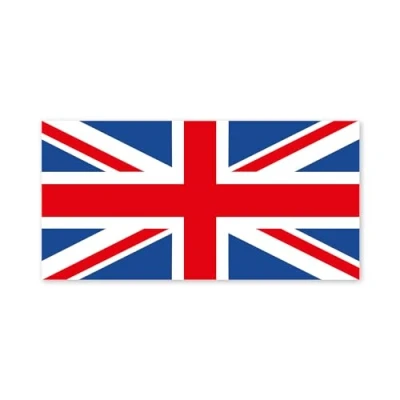Abbildung von Aufkleber Großbritannien Flagge I 10 x 4 cm UK Flag Union Jack Auto Fan Artikel England wetterfest kfz_005
