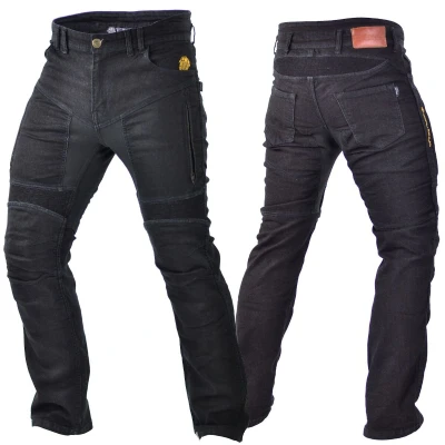 Abbildung von Trilobite Parado Doublelayer Motorrad Jeans, schwarz, 42/32