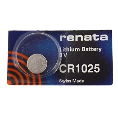 Abbildung von Renata Cr 1025 Lithium Knopfzelle Batterie DL1025 BR (1 X 1025) ansehen