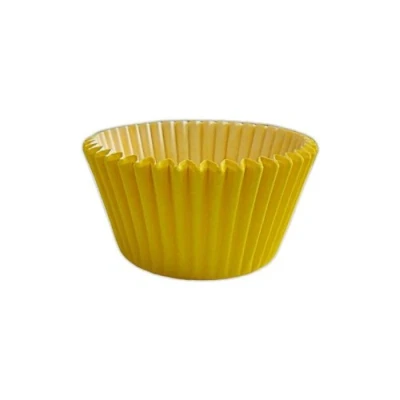 Abbildung von Holly Cupcakes 12 Muffinförmchen: Gelb / Muffin Cases: Yellow