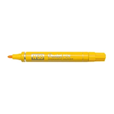 Abbildung von Pentel N50 GE Aluminiumgehäuse, 12 Stück gelb