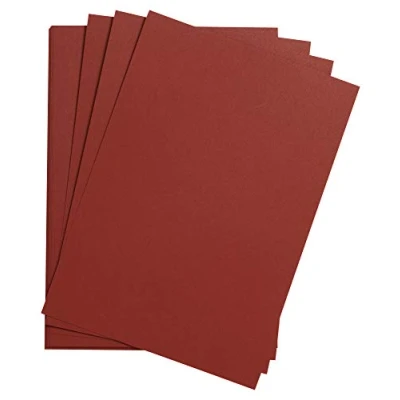 Abbildung von Clairefontaine 90764C Packung mit 25 Bogen Zeichenpapier Etival Color, DIN A3, 29,7 x 42cm, 160g, 1 Pack Bordeaux