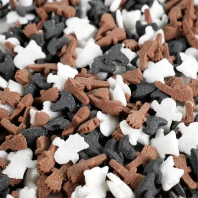 Abbildung von Streuselheld Halloween Streusel 80g zum Dekorieren und Verzieren von Gebäck aller Art wie Torten Kuchen Keksen Zuckerstreusel