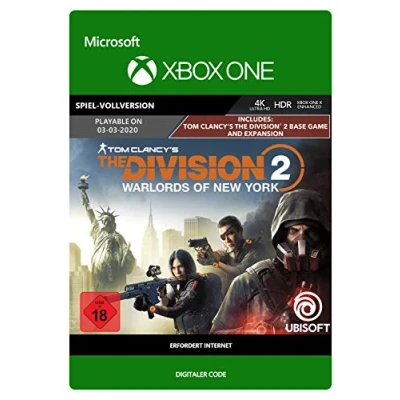 Abbildung von Tom Clancy&#039;s The Division 2 Warlords of New York Xbox One Download Code
