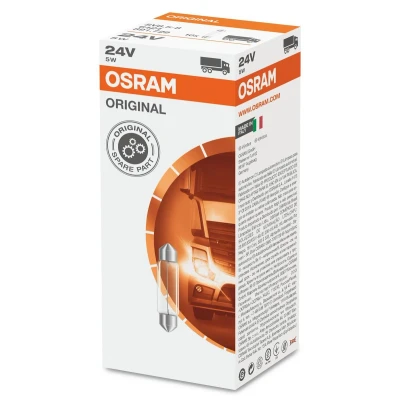 Abbildung von Glühlampe, Kennzeichenleuchte OSRAM 6424