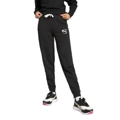 Abbildung von PUMA Damen Better Sportswear Sweatpants Tr Cl Strickhose, Schwarz, S