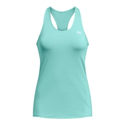 Abbildung von Under Armour TECH Racer TANK Top, Damen, Größe: XXL, Radial turquoise/white