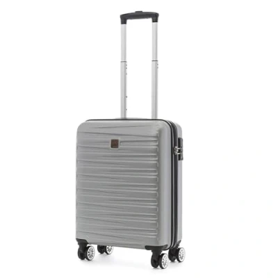 Abbildung von RONCATO MODO by Houston Trolley Kabine starr 4 Räder mit TSA, Silber, 55 x 40 20 cm,