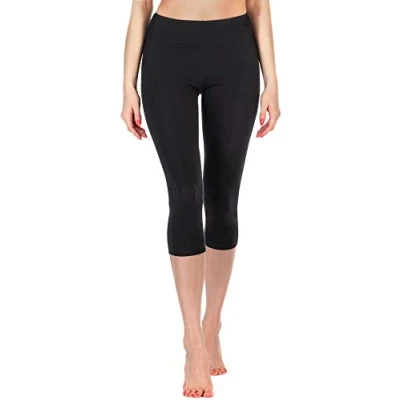 Abbildung von Merry Style Leggings Damen Fitnesshose 3/4 aus Viskose MS10 220 (1 tlg) elastischer Bund