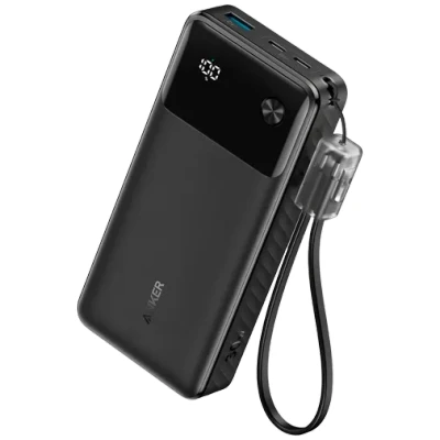 Abbildung von Anker Schnellladegerät Powerbank 20.000mAh Schwarz