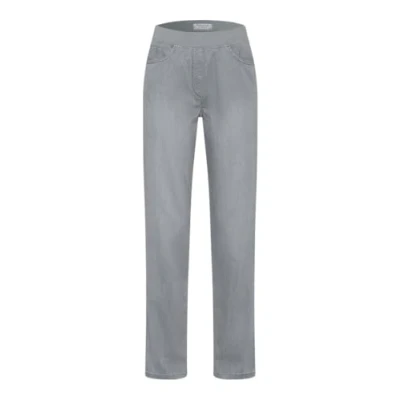 Abbildung von BRAX Style Carina Jeans Straight Leg, Damen, Größe: 38xR, Light grey slightly used