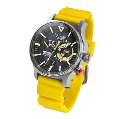 Abbildung von Vostok Europe VS57 595A735 Herrenuhr Solar Polar Day Gelb
