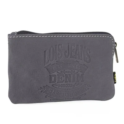 Abbildung von Lois Geldbeutel &amp; Schlüsseltasche Klein Schlüsseletui Leder Autoschlüssel Tasche Schlüssel Etui 201702, Blau