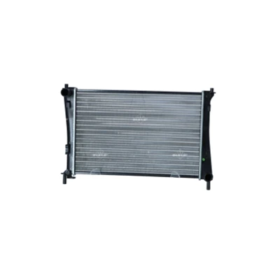 Abbildung von NRF 58274A Kühler, Motorkühlung Aluminium 500 342 23 Kühlrippen mechanisch gefügt FORD: FIESTA 5, Fusion Kombi, 5 Van, MAZDA: 2 Hatchback
