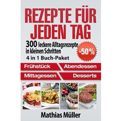 Abbildung von Rezepte für jeden Tag: 300 leckere Alltagsrezepte in kleinen Schritten aus dem Thermomix [4 1 Buch Paket]
