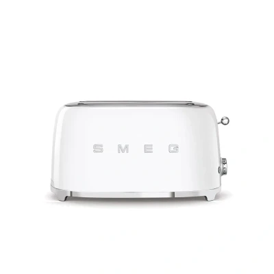 Abbildung von SMEG Toaster 2 lange Schlitze weiß TSF02WHEU