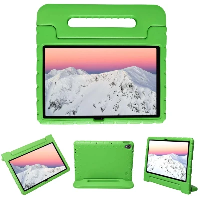 Abbildung von Schutzhülle mit Handgriff kindersicher für das Lenovo Tab P11 / Plus Grün