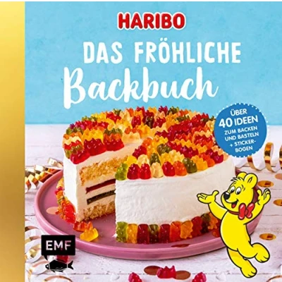 Abbildung von Das Haribo Backbuch: 40 Ideen zum Backen und Basteln Mit fröhlichem Stickerbogen
