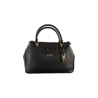 Abbildung von GUESS Calebra Hobo Status Satchel Bag Black
