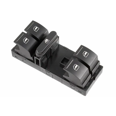 Abbildung von METZGER 0916995 Schalter, Fensterheber fahrerseitig, vorne SKODA: Octavia 2 Combi, Roomster, Fabia Combi