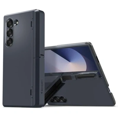 Abbildung von Spigen Tough Armor Pro P Hülle Kompatibel mit Samsung Galaxy Z Fold 6 Metal Slate