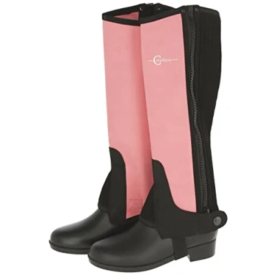 Abbildung von Covalliero Kinder Kinderminichaps Lilli Black/pink, Größe 146 Chaps