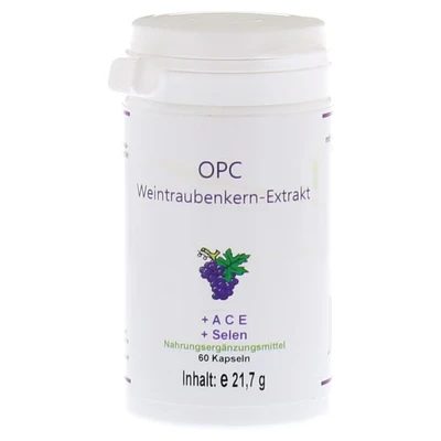 Abbildung von OPC Weintraubenkernextrakt Kapseln 60 St
