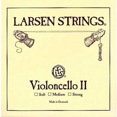 Abbildung von LARSEN STRINGS Cello Saiten Original D Stahl Soft