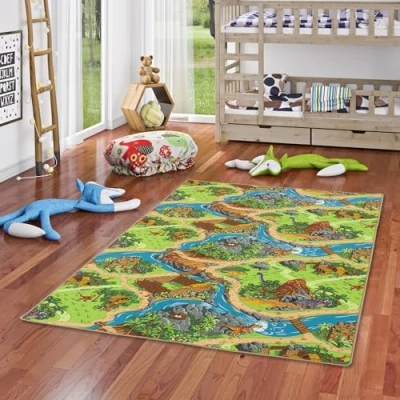 Abbildung von Snapstyle Kinderteppich Kinder Spiel Straßenteppich, Rechteckig, Höhe: 4 mm