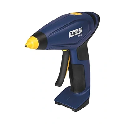 Abbildung von Rapid BGX7, Heißklebepistole, Schwarz, Blau, Kunststoff, 150 g/min, 7 mm, 0,33 min
