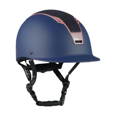 Abbildung von HORKA Reithelm Sparrow Glitter Blau/Rose 59 61cm Agradi.deVerkauft von Agradi