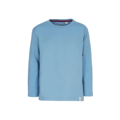 Abbildung von Band of Rascals Langarmshirt für Kinder, Größe: 158, Aegean blue