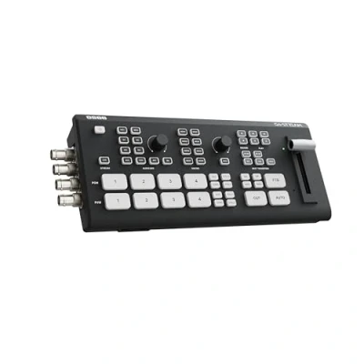 Abbildung von Osee GoStream Duet Videoumschalter SDI und HDMI Livestream Video Mixer Umschalter für mehrere Kameras mit SD Aufzeichnung NDI HX Unterstützung